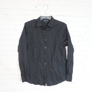 Black Jones New York Long Sleeve Button Down